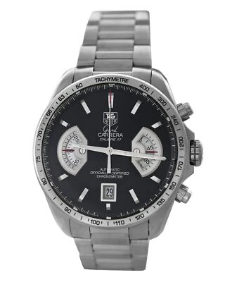 Tag Heuer Grand Carrera CAV511A.BA0902 Chronograph Date Steel 43MM Men Automatic - Image 1 of 4