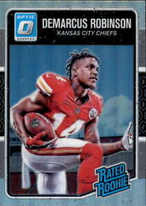 2016 Donruss Optic Rated Rookies Holo #164 DEMARCUS ROBINSON RC Chiefs 