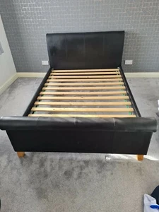 double sleigh bed frame - Picture 1 of 2