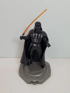 Figura de acción Hasbro Star Wars Darth Vader 1998 de colección gris plataforma giratoria - Imagen 1 de 14