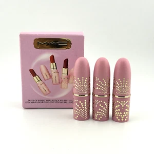 MAC Taste Of Bubbly Mini Lipstick Kit – 0.05 oz / 1.5 g Each – NEW - Picture 1 of 4