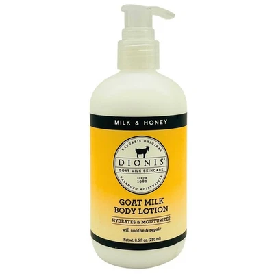Dionis Goat Milk Body Lotion Milk & Honey 8.5 fl oz – 1 Pack – New - Image 1 of 3