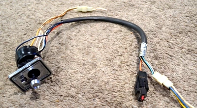 1984-1991 JEEP GRAND WAGONEER POWER MIRROR SWITCH LEVER DRIVER AUTHENTIC - Image 1 of 4