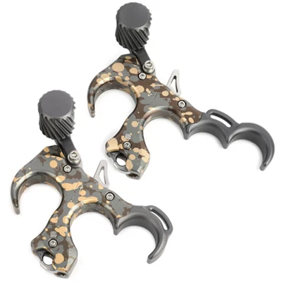 Compound Bow Thumb Release Aids 3/4 Finger Trigger Grip Archery Shoot Hunt Gift - Image 1 of 4