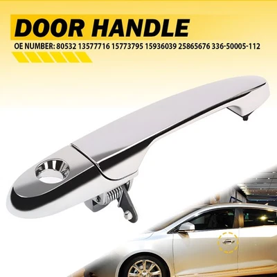 Manija de puerta exterior para Buick Allure LaCrosse 2005-09 lado del conductor delantero cromado Foto 1 de 4