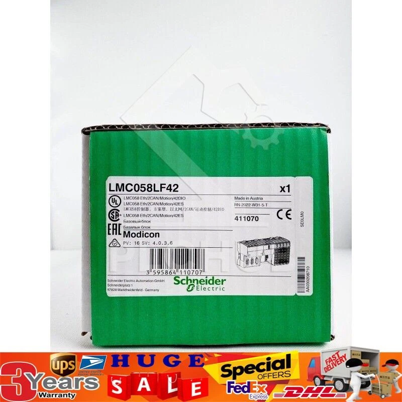 Modicon SND  LMC058 eth 2can motion LMC058LF42 US Free TAX - Image 1 of 4