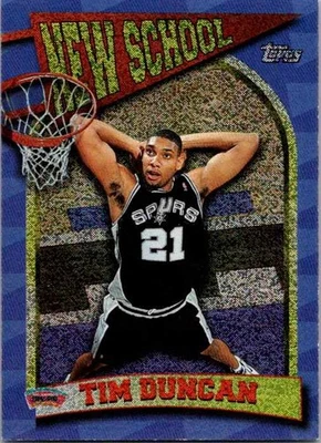 Topps #NS15 1997-98 Tim Duncan New School radiocontrol Foto 1 de 2