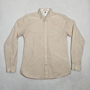 Apolis Global Citizen Mens Button-Up Shirt Size Medium Classic Woven Light Brown - Picture 1 of 8