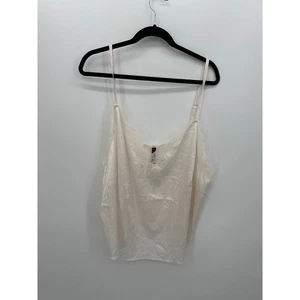 AdoreMe Damen Creme Satin Slip Tank Spitze Größe 2X Neu mit Etikett Sexy Dessous Schlafen  - Bild 1 von 7