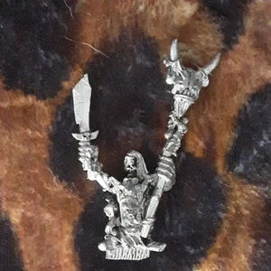 Warhammer Metal Night Goblin Shaman Gitz Grots Games Workshop años 90 - Imagen 1 de 1
