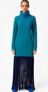 Seltenes Jigsaw ROKSANDA Strickkleid mit Fransen - Größe 10 - neu mit Etikett £299 - Bild 1 von 12