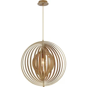 Abruzzo - One Light Large Pendant-Wood Finish Eurofase Lighting 31872-010 - Picture 1 of 12