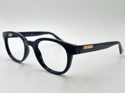 GUCCI MEN FRAME ONLY GG0769O 004 NAVY AUTHENTIC ITALY - Image 1 of 4