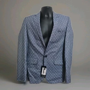 Nuevo Blazer de Lana para Hombres Pequeño Azul Marino Abrigo Deportivo Chaqueta Jack Paul  - Imagen 1 de 16
