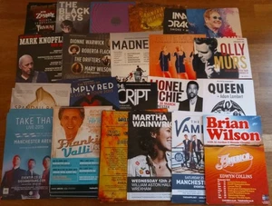 Ephemera - Große Sammlung von über x100 Musik Konzert Tour Flyern Großhandel  - Bild 1 von 4