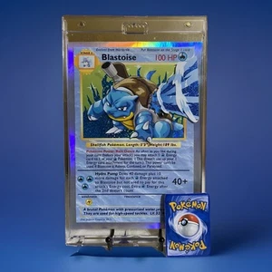 Pokémon Blastoise Custom Comic Size Card 1 Of 1 - Picture 1 of 5