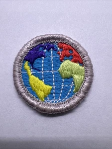 Insignia de Mérito BSA Ciudadanía en el Mundo (Plata) - Tipo J Scout Stuff Back - Imagen 1 de 1