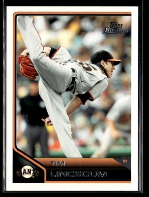 Tim Lincecum - 2011 Topps Lineage Paper Base #135 San Francisco Giants - Image 1 of 2