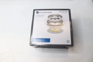 Glacier Bay Küchen-Spülensieb mit festem Pfosten Edelstahl poliert 1001977405 - Bild 1 von 3