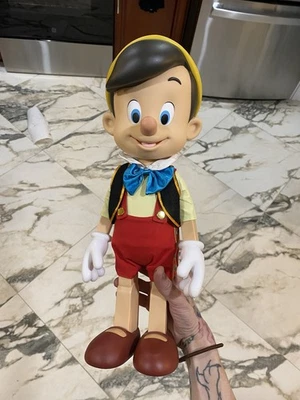 Boneco Pinóquio Super 7 Super Size 16 polegadas raro! - Imagem 1 de 4