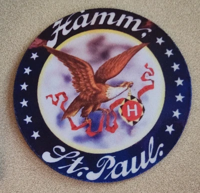 Hamm's Beer Coaster - St Paul Eagle Foto 1 de 3