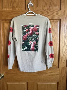 Empyre Herren Small Roses T-Shirt Langarm Vintage Skater Biking 90er Y2K - Bild 1 von 5