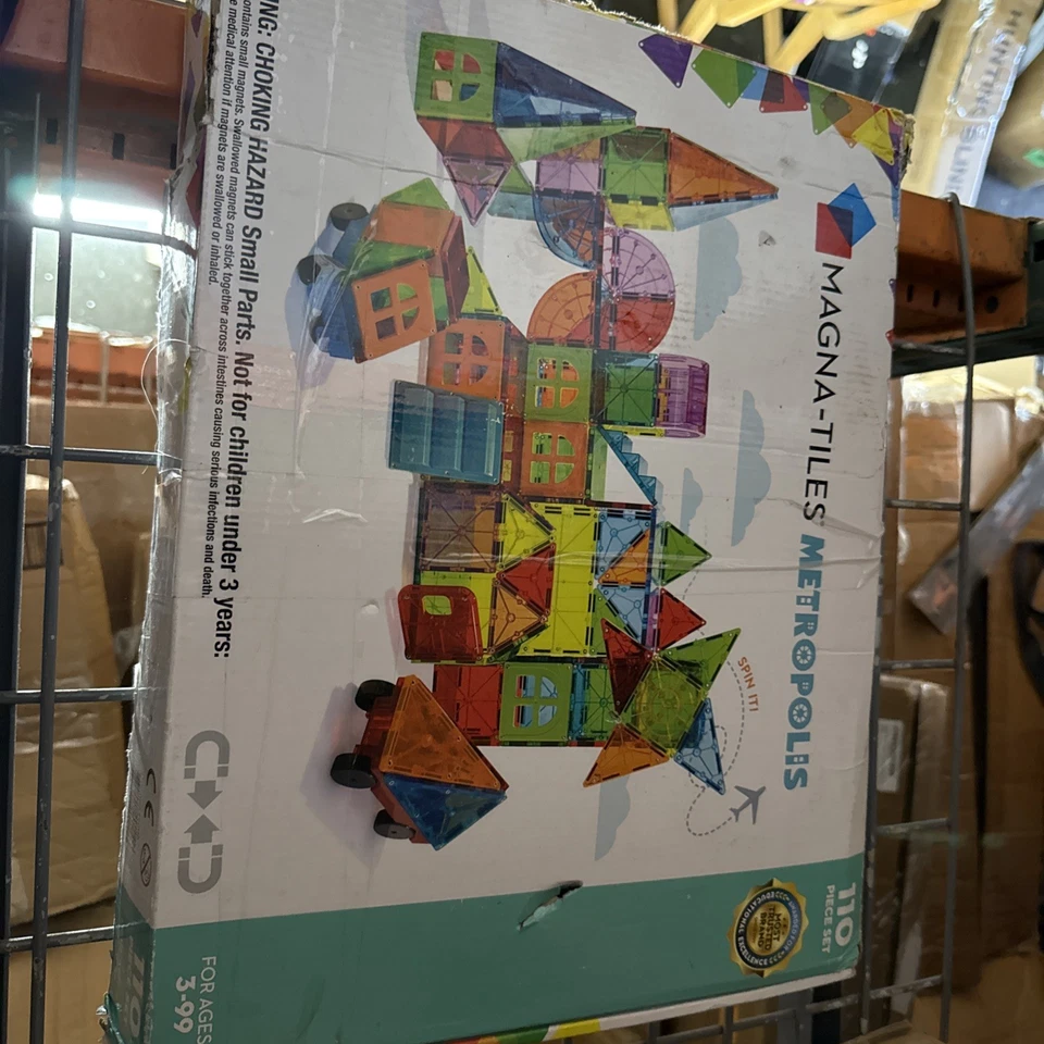 Magna-Tiles Metropolis Set Magnetic Building Set 110 Pieces - 20110 - Image 1 of 1