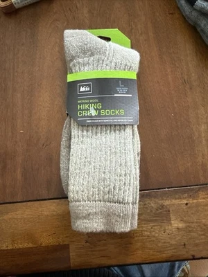 Calcetines REI Lana Merino L Senderismo Unisex Foto 1 de 3