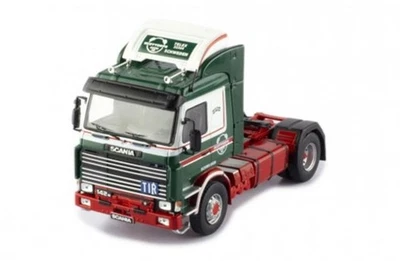 Ixo TR137 1/43 Scania 142 M 1981 Verde Modello Auto Diecast - Immagine 1 di 4