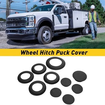 适用于福特 Super Duty 5th Wheel Hitch Puck 保护套 插头装饰环套件 BC3Z-99000A25A — 第 1/4 张图片
