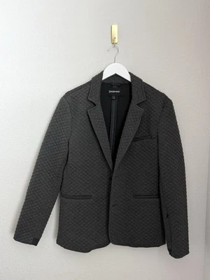 Blazer de viaje Betabrand acolchado preppy oficina de negocios talla pequeña para hombre Foto 1 de 4