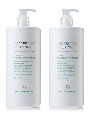 2x De Lorenzo Prescriptive Solutions Control Intense Conditioner 960ml + Pump - Image 1 of 4