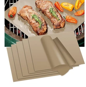 KitchenRaku Kupfer Grillmatten für Ourdoor Grill - 15,75 x 13 Zoll Antihaft BBQ - Bild 1 von 2