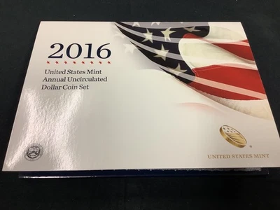 2016-W Annual Uncirculated Dollar Coin Set! - Image 1 of 3