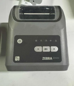 Zebra ZD420 Thermal Label Printer. Ac adapter and printer cable included! Unused - Picture 1 of 3
