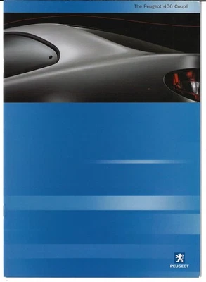 Peugeot 406 Coupe 2000-2001 UK Market Sales Brochure 2.0, 2.0 SE & 3.0 V6 - Image 1 of 3