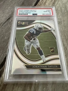 2020 Panini Select - Field Level Jonathan Taylor #353 Silver Prizm (RC) - Foto 1 di 2