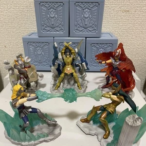 Saint Seiya Action Figuren Set 9 Figuren Gold Saints Vol 1 Originalverpackt Komplett - Bild 1 von 10