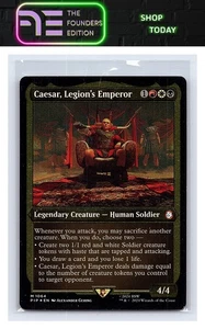 Universes Beyond: Fallout #1064 Caesar, Legion's Emperor (Display Commander) - Picture 1 of 2