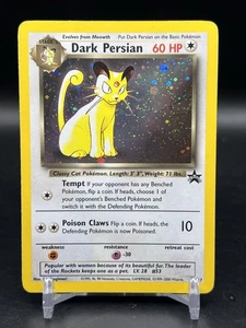 Pokémon Dark Persian Holo Promo #17 WOTC Black Star 2000 Englisch LP - Bild 1 von 5