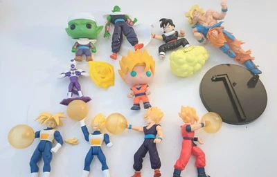 Lote de figuras de acción Dragonball Z DBZ Goku, Vegeta, Piccolo, Gohan, Trunks  Foto 1 de 4