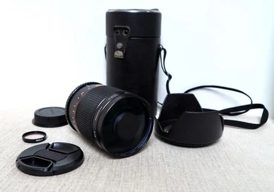 CANON EOS EF DIGITAL fit 500mm F8 Mirror Telephoto Portrait Lens 600D 6D 7D etc  - Image 1 of 4