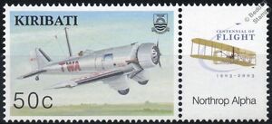 TWA NORTHROP ALPHA Transport Aircraft Stamp (2003 Centennial of Flight)