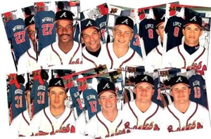 ATLANTA BRAVES ~ 1994 Studio, 12 carte con HOFers ~ SPEDIZIONE GRATUITA - Foto 1 di 1