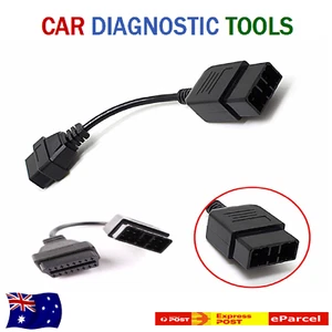9Pin To 16Pin Female Connector OBD2 Car Diagnostic Cable Adapter For Subaru - Picture 1 of 11