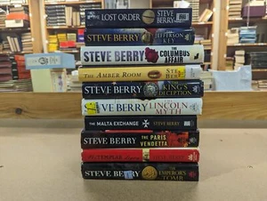 Lot of 10 Books by Steve Berry Thriller Ballantine (8 Hardcover + 2 Paperback)  - Picture 1 of 10