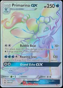 (SM02-149) Primarina GX (Secret) Pokemon SM Guardians Rising Card # 149 - Picture 1 of 1