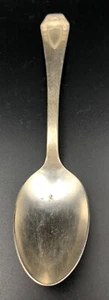 Vintage! 1847 Rogers Bros. Co. Silver-Plated Hammered Teaspoon Heraldic 1916c. - Picture 1 of 3