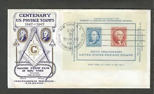 #948 CENTENARIO DE SELLOS POSTALES SS FDC-NUEVA YORK,NY FLEETWOOD/CACHE ESCASO - Imagen 1 de 1