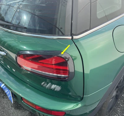 Fanale posteriore in fibra di carbonio ABS rivestimento posteriore per Mini Clubman F54 2016-2022 - Immagine 1 di 3